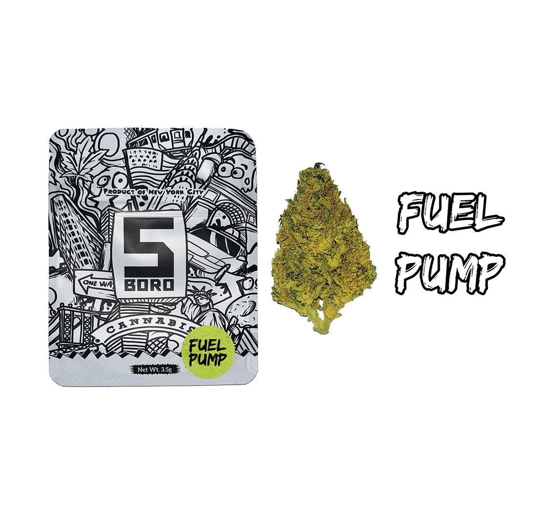 Photograph of product: 5 Boro | Fuel Pump | Dime Bag Flower 0.7g