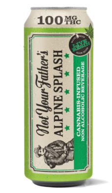 Photograph of product: ALPINE SPLASH 100MG SODA + CAFFEINE