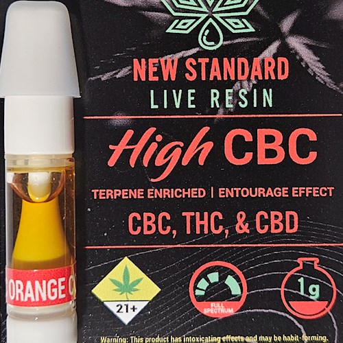 Photograph of product: Blue Cherry Soda CBC Live Resin Cartridge | 1g