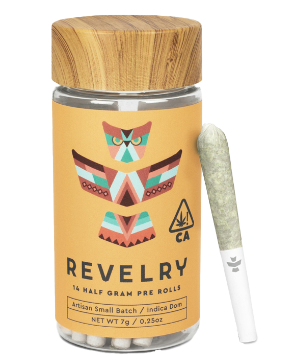 Photograph of product: Revelry | Golden Oreoz | 7PK 3.5G Preroll
