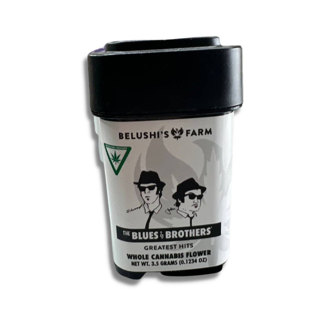 Photograph of product: Belushi's Farm Eighth (3.5G) Pre Packaged Apple Tartz