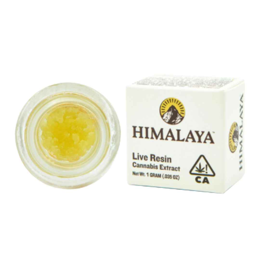 Photograph of product: HIMALAYA - GLAZED CHERRY CAKE LIVE RESIN TERP SUGAR 1G