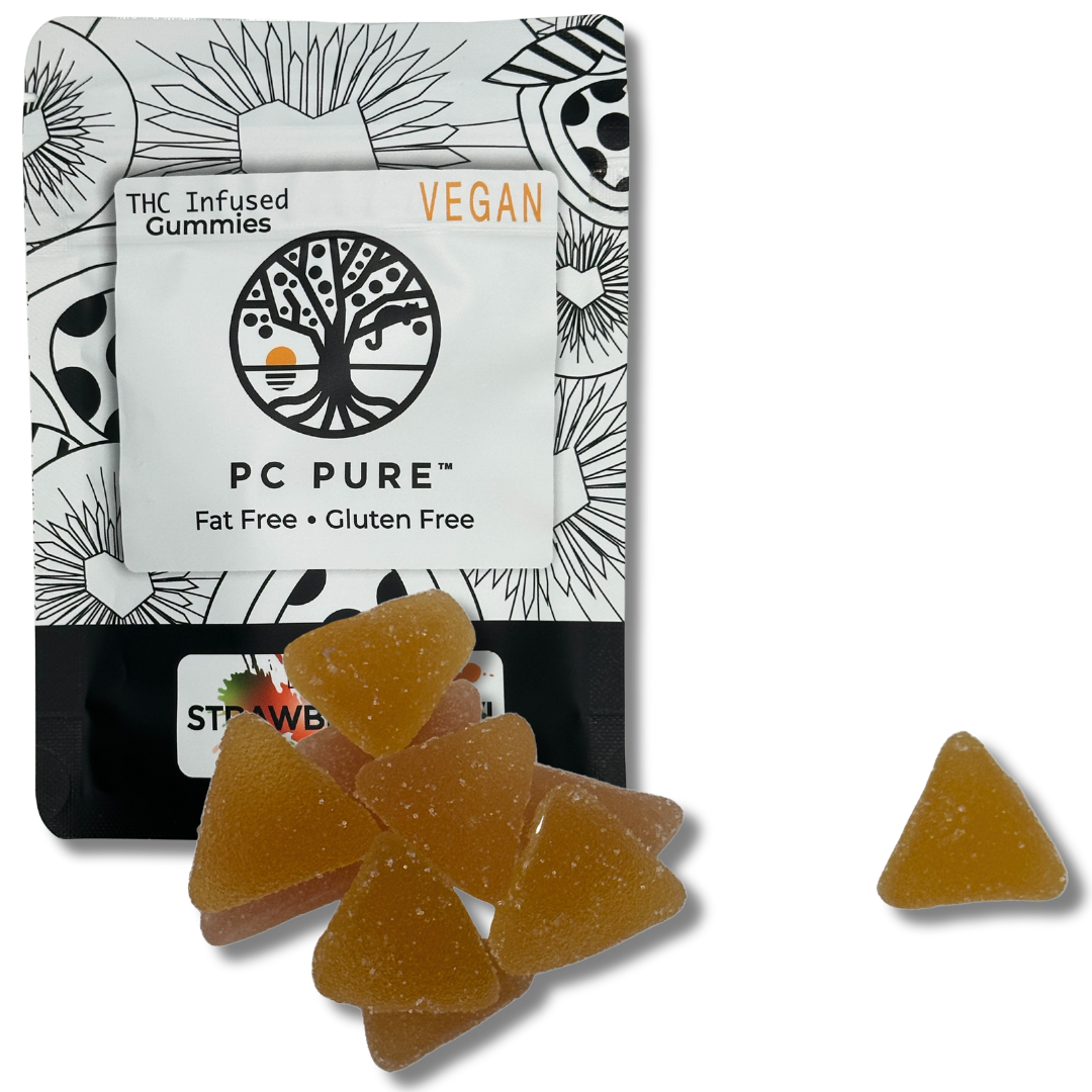 Photograph of product: Monster - PC Pure - Strawberry Kiwi Gummies - 200mg