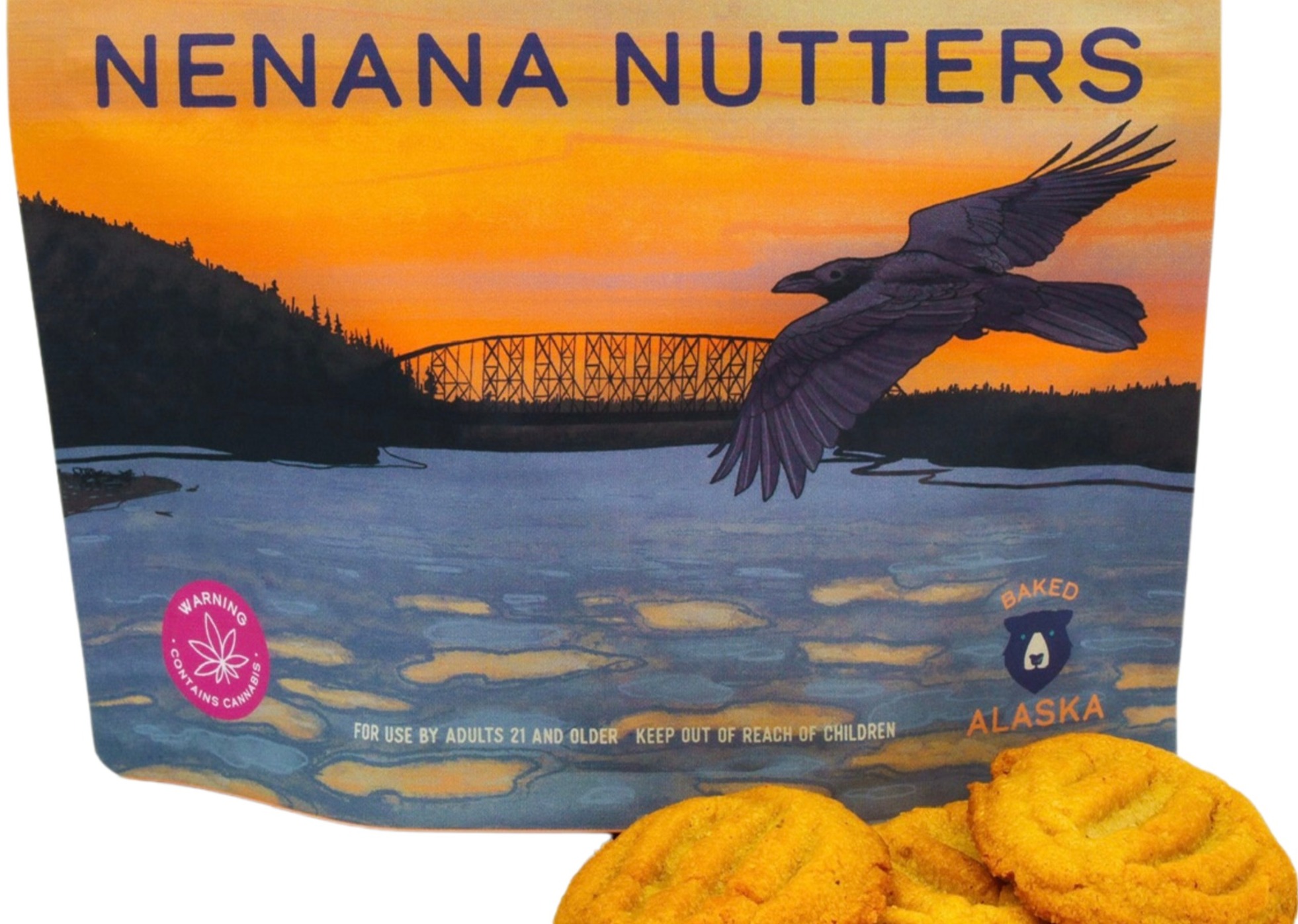 Photograph of Product: Nenana Nutters Cookies 10pk