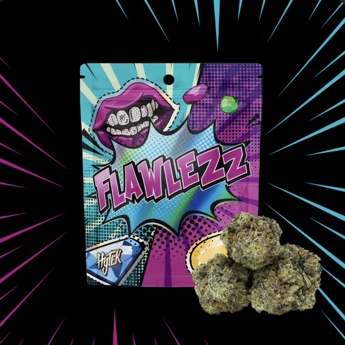 Photograph of product: AU Hytek: Flawlezz Prepackaged 3.5G