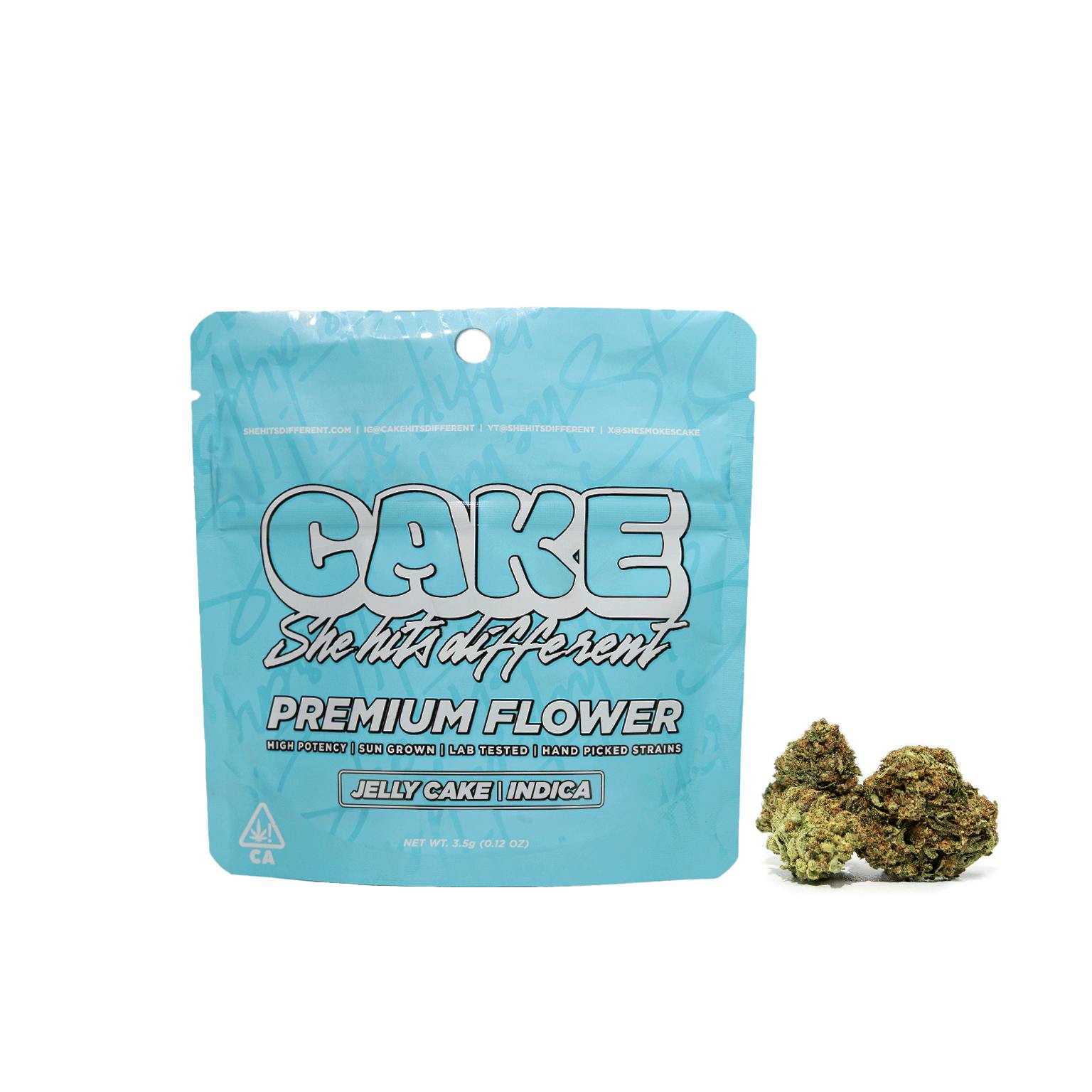 Photograph of product: CAKE: JELLY CAKE 3.5G