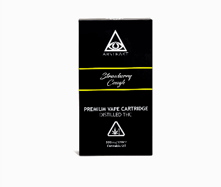 Photograph of product: ABSTRAKT - CART DISTILLATE - 1G - STRAWBERRY COUGH - Oui'd