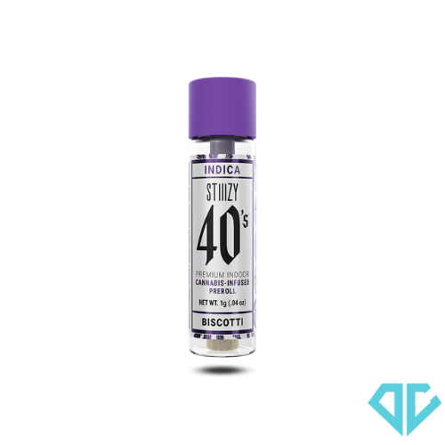 Photograph of product: Stiiizy 40's Biscotti Infused Pre-Roll 1g