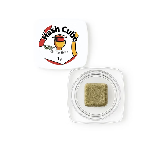 Photograph of product: Pot & Head | Master Kush | au chocolat Cube 1g