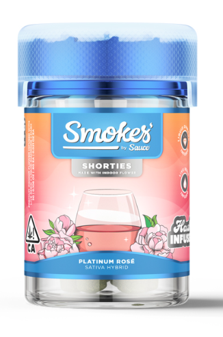 Photograph of product: Sauce - Smokies Infused Pre Rolls Multi Pack 3g Platinum Rose x 5)