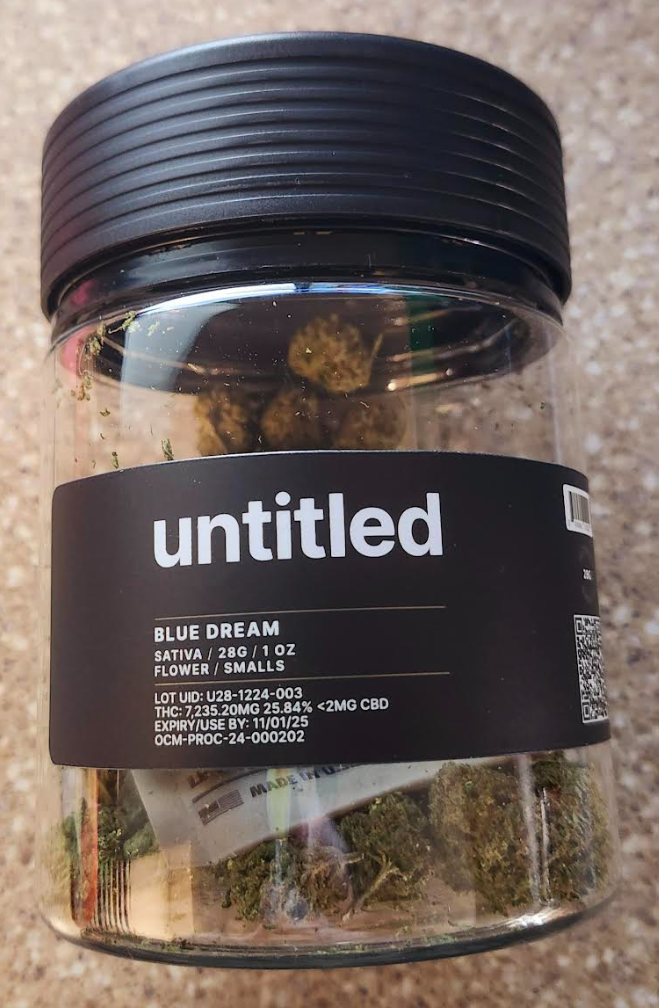 Photograph of product: Blue Dream Flower Smalls | Oui'd | Untitled - 28g