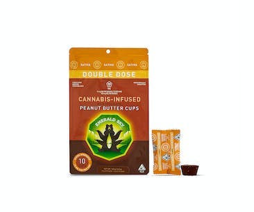 Photograph of product: Oui'd Milk Chocolate Peanut Butter Cups | 10 Pack/10Mg 100mg