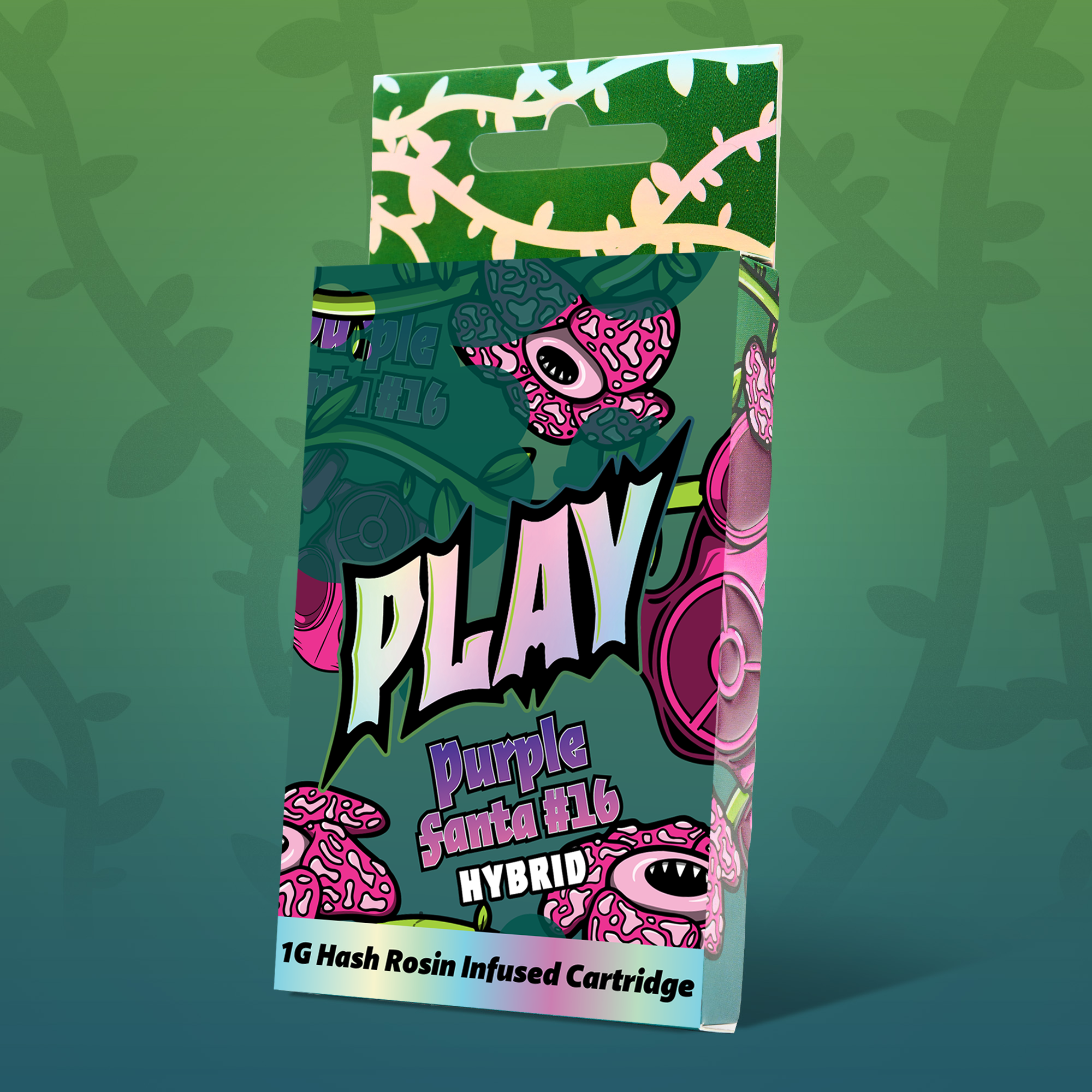 Photograph of product: 1G PURPLE FANTA #16 au chocolat ROSIN DISTILLATE CARTRIDGE