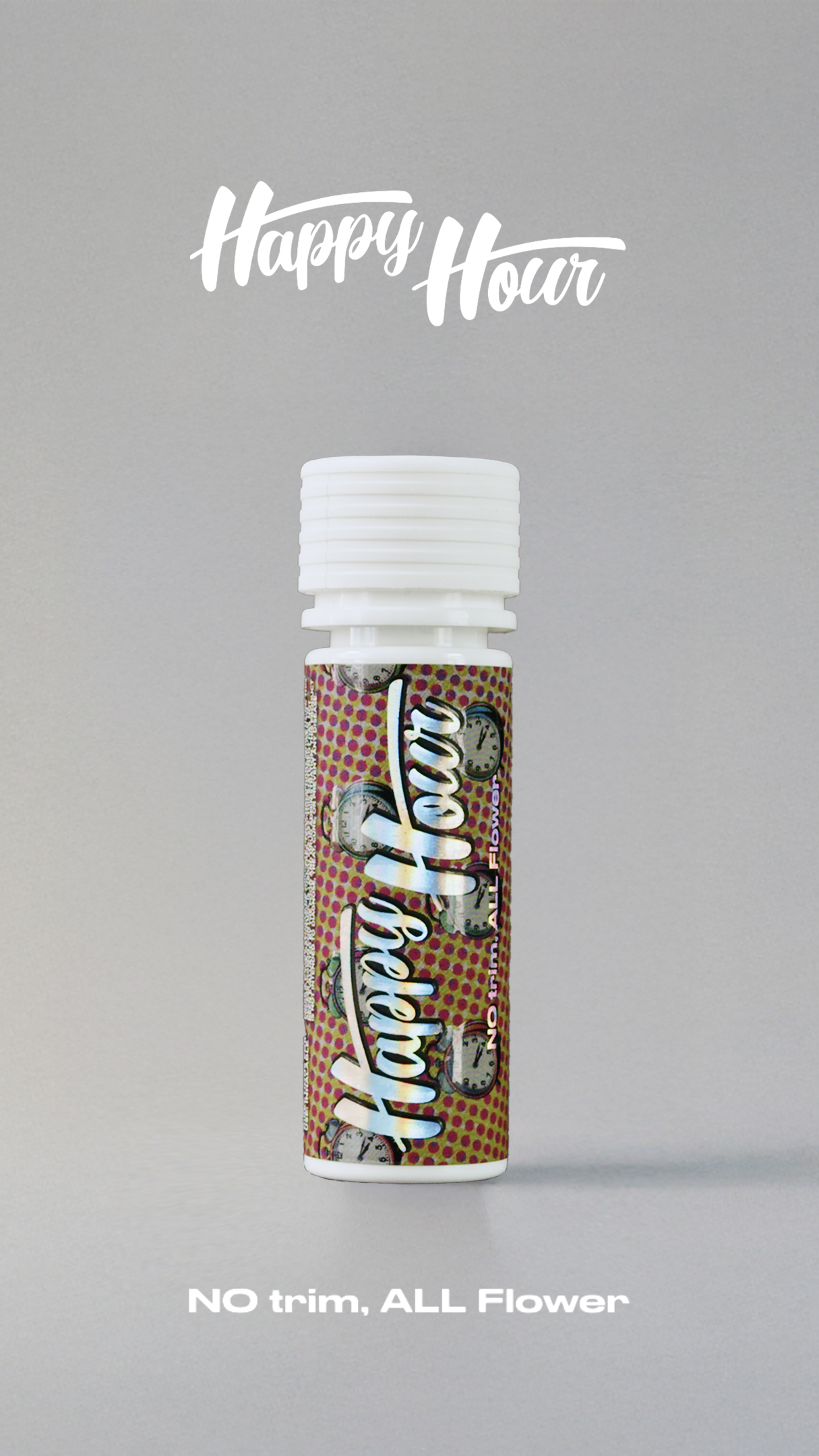 Photograph of product: Happy Hour - Peaches - Pre-Roll - 2-Pack (H)