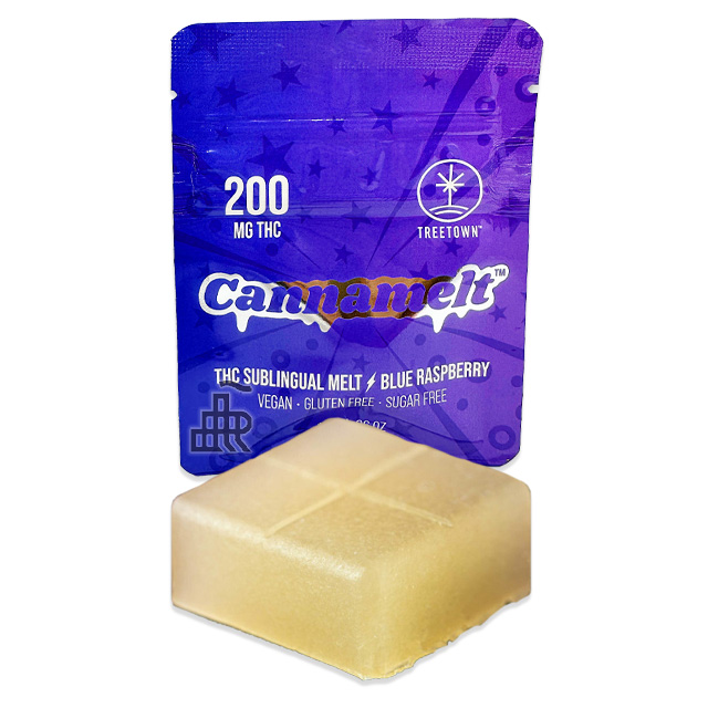 Photograph of product: Blue Raspberry | Cannamelt | 1pc