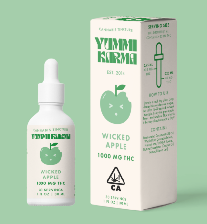 Photograph of product: Yummi Karma Wicked Apple Drops