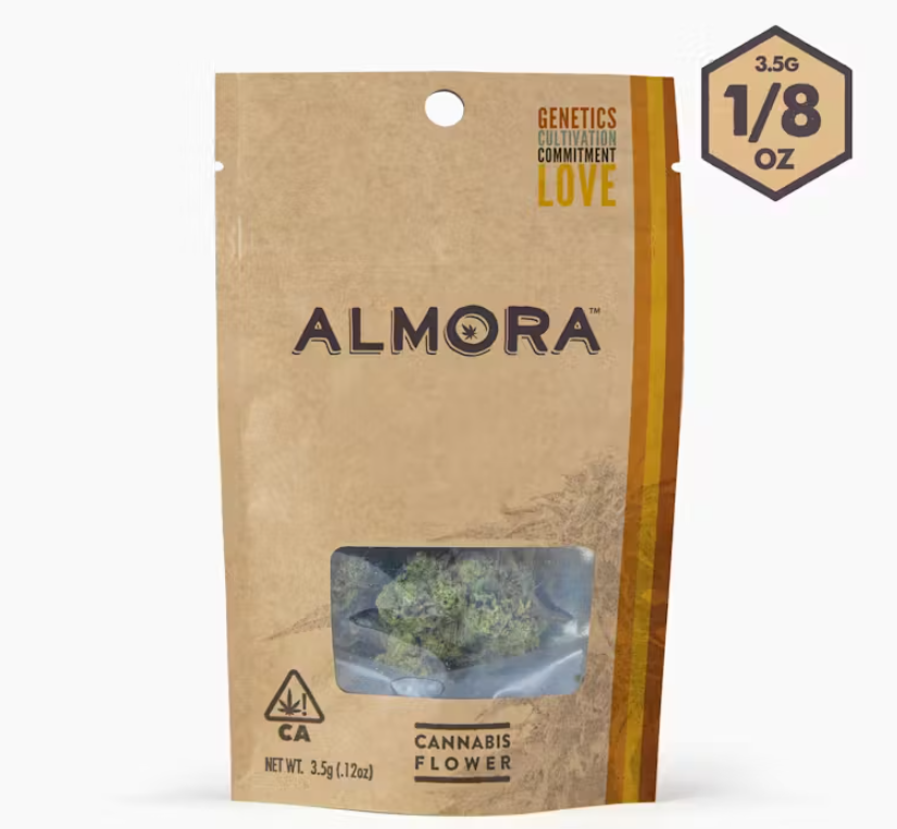 Photograph of product: Almora Farm Grapefruit Oui'd Flower 3.5g