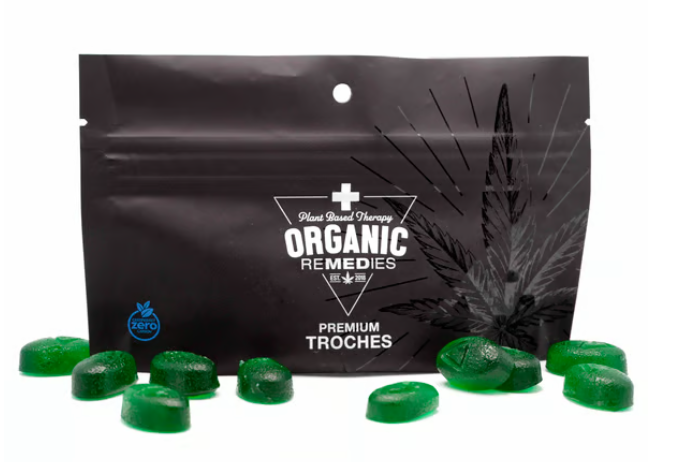 Photograph of product: Sour Apple - Trainwreck | 100mg Live Resin Troche | 15pk