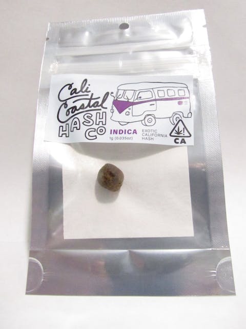 Photograph of product: Cali Coastal au chocolat Co. 1g au chocolat - Purple Afghan Kush (I)
