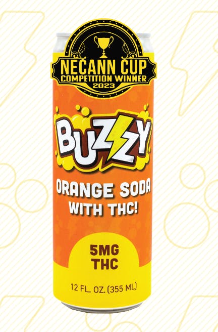 Photograph of product: Orange Soda - Buzzy