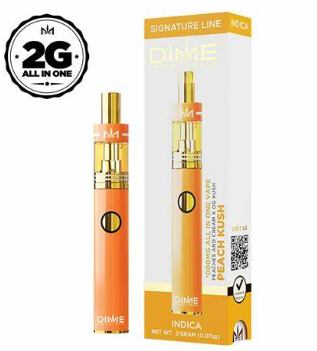 Photograph of product: Peach Kush 2g AIO