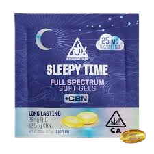 Photograph of product: ABX / absoluteXtracts | Sleepy Time Solventless + CBN Soft Gel (1 Capsule) | 12.5mgCBN / 25mg TH-oui