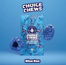 Photograph of product: Blue Raz Dream | Choice Chews