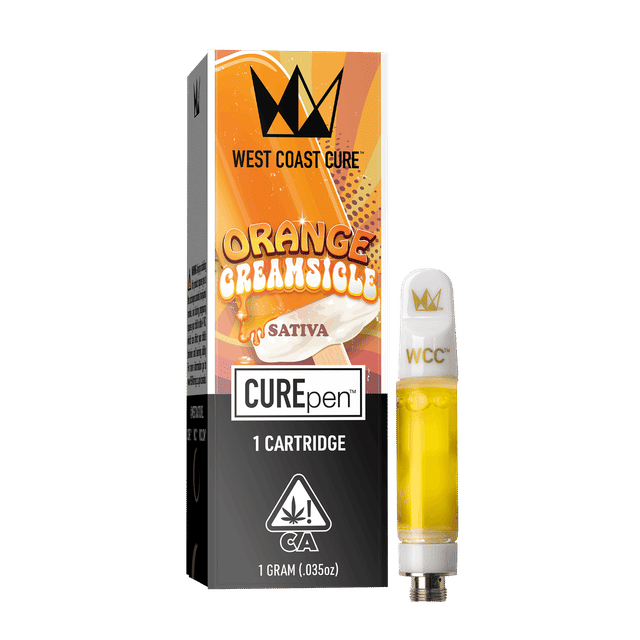 Photograph of product: 1g Orange Creamsicle CUREpen - 