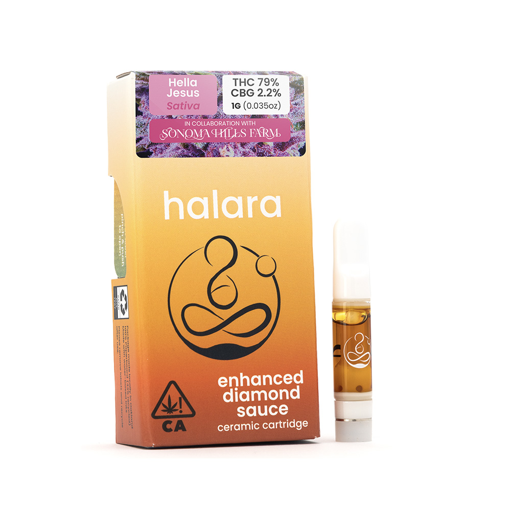 Photograph of product: HELLA JESUS ENHANCED DIAMOND SAUCE CARTRIDGE [1 G]