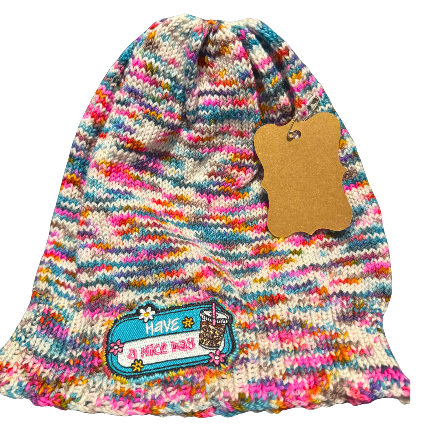 Photograph of product: GALILEOCRAFTS HAVE A NICE DAY PATCH HAT