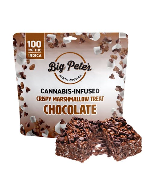 Photograph of product: Chocolate Crispy | Marshmallow Treat [100mg] - 