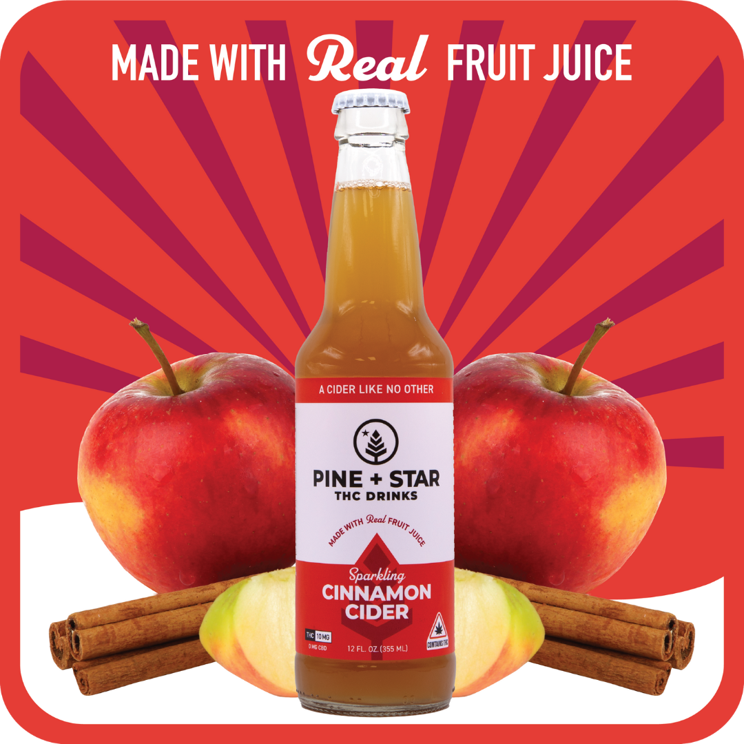 Photograph of product: Sparkling Cinnamon Cider - 10mg/1pk