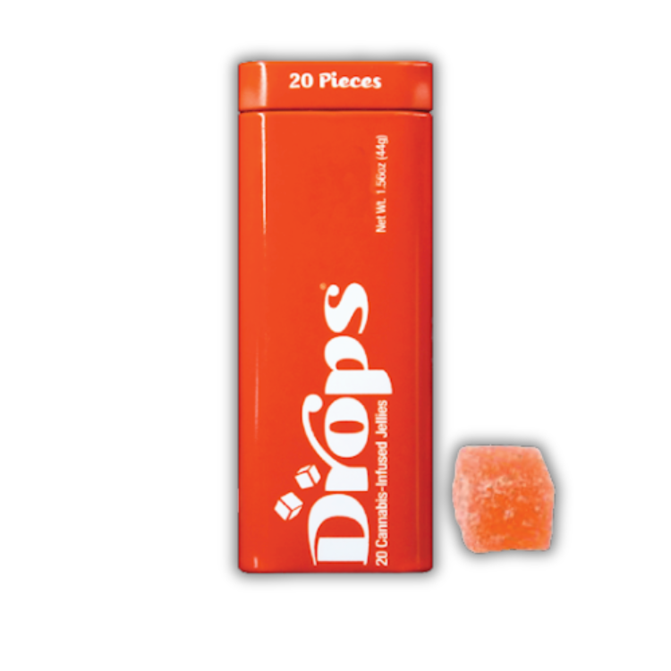 Photograph of product: 1:1:5 Strawberry - Trophy Wife Rosin 700mg Fruit Drops (Hot Sugar)