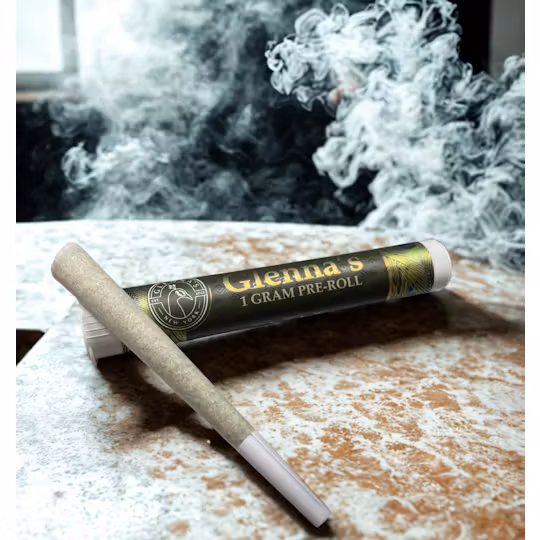 Photograph of product: Glenna's & Co Purple Zkittles Preroll 1g