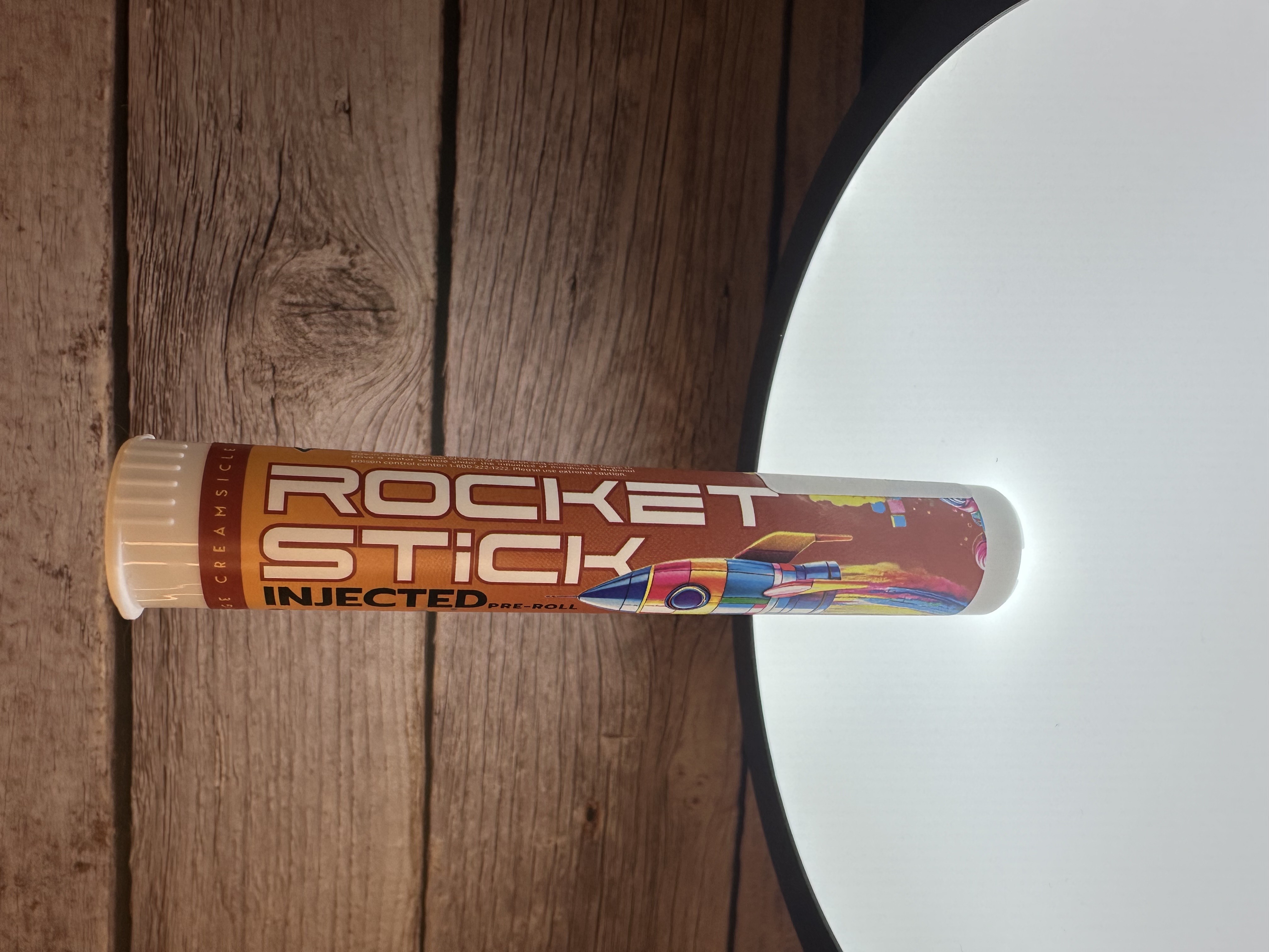 Photograph of product: PR(ICC)- Rocket Stick -Orange Creamsicle