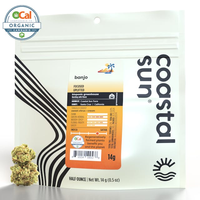 Photograph of product: Banjo - OCal - Greenhouse Flower - 14g - 