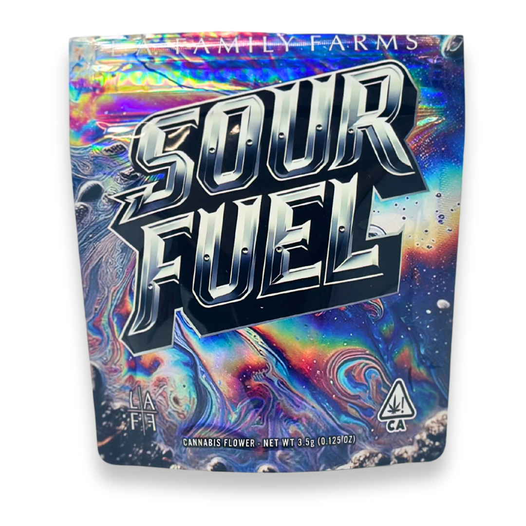 Photograph of product: LA Family Farms - Sour Fuel - Flower - 3.5g