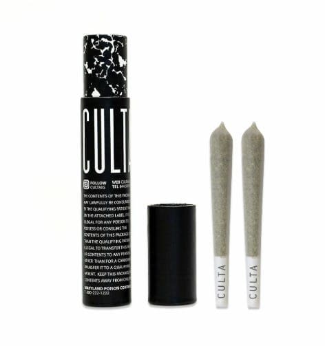 Photograph of product: Sugar Biscuits #9 [Two 0.5g pre rolls] || Culta