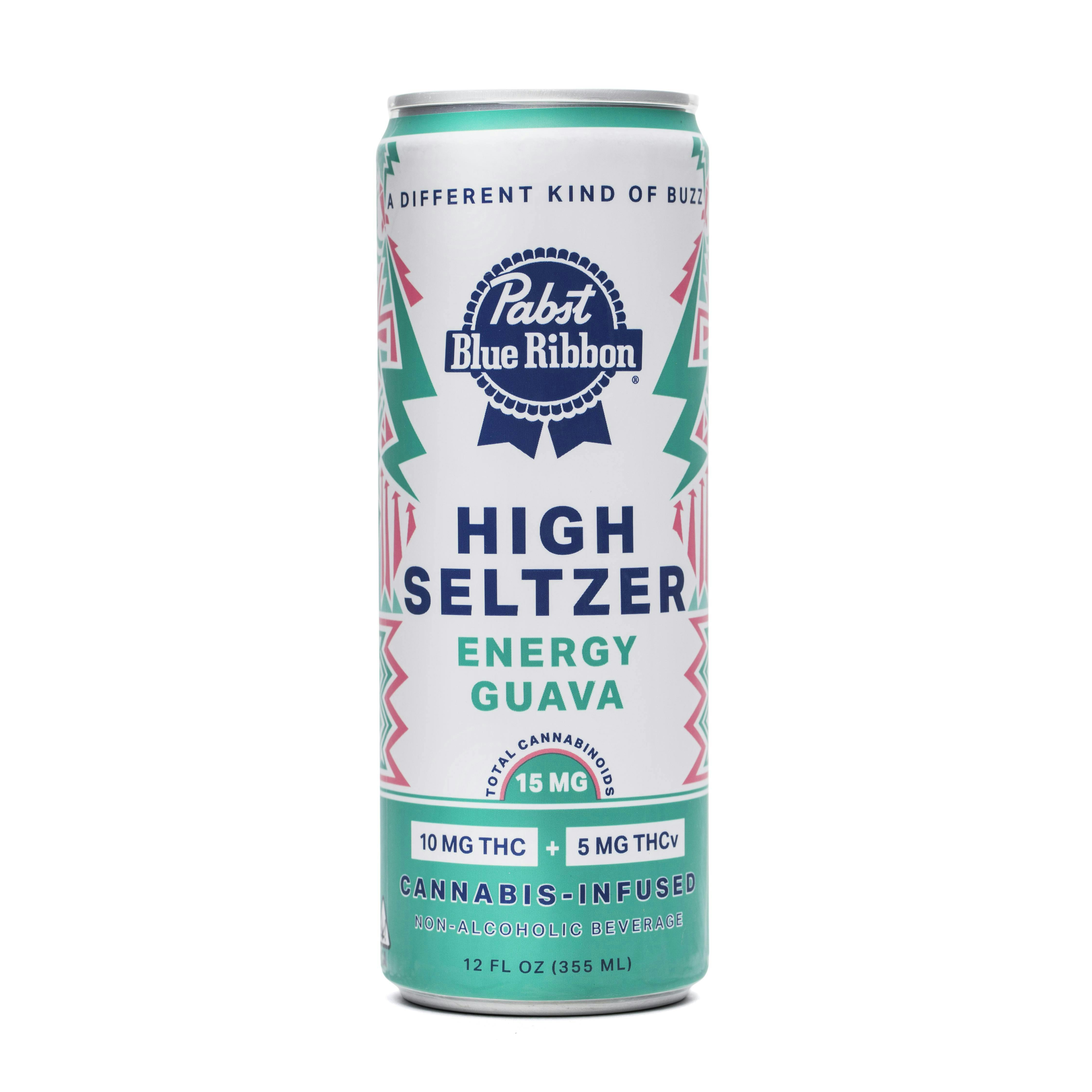 Photograph of product: PBR - Daytime Guava TH-ouiV High Seltzer Single - 10mg