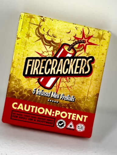 Photograph of product: Peach Rings Infused Pre-Roll | 5pk - Firecracker