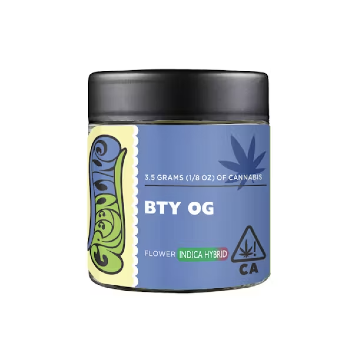 Photograph of Product: BTY OG (Is) 3.5g 8th - Greenline