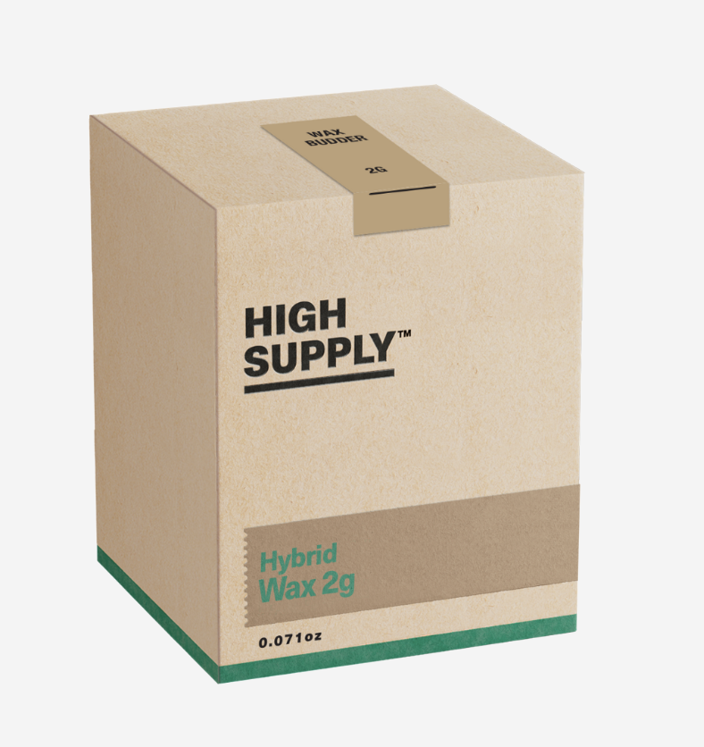Photograph of product: HIGH SUPPLY SLURRICRASHER BUDDER WAX 2G