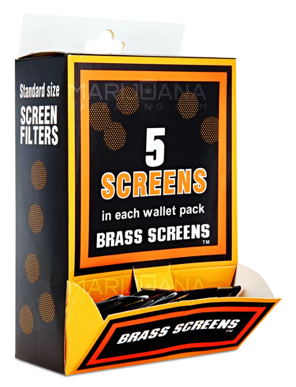 Photograph of product: 5pk Brass Screens $0.50