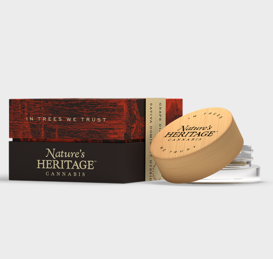 Photograph of product: Live Diamonds & Sauce | 1g | Oui'd Hybrid | Grape Diamonds