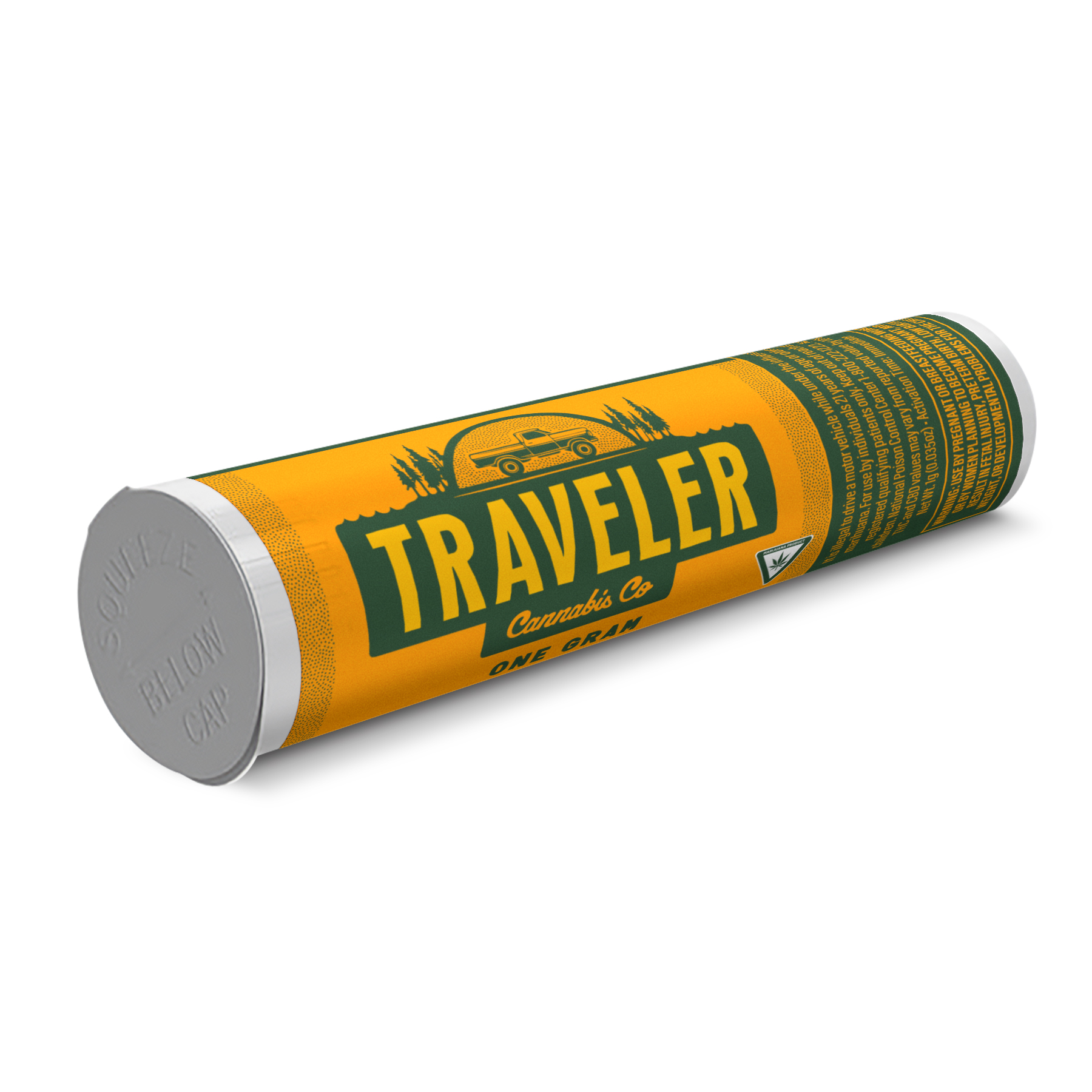 Photograph of product: Traveler Tropic Funkadelic Pre-Roll | 1g