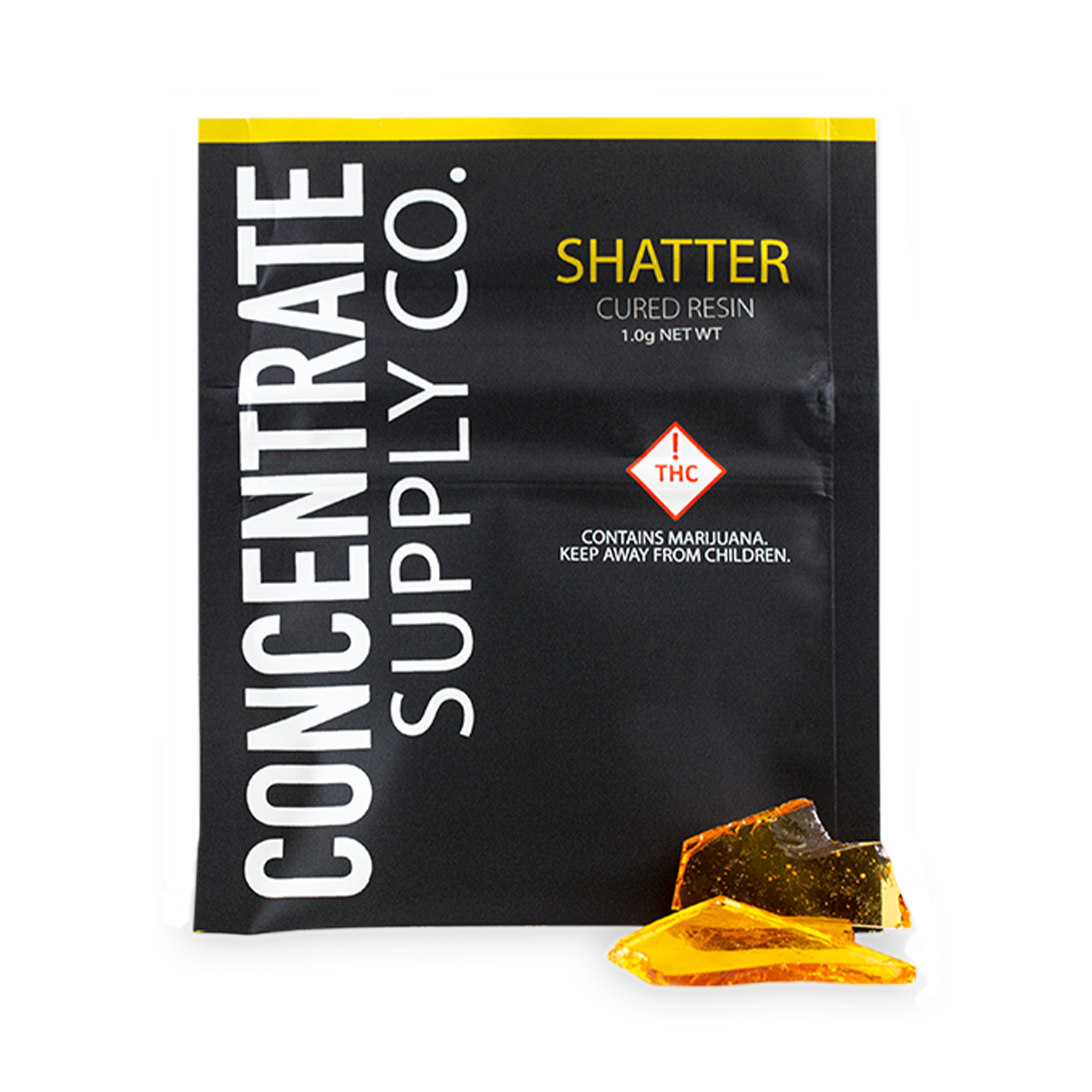 Photograph of product: CSC | Shatter | 1G | Tribe Walker | Oui'd