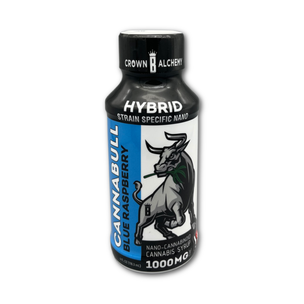 Photograph of product: Cannabull - Blue Raspberry Syrup