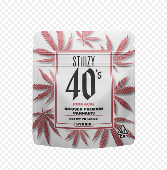 Photograph of product: INFUSED FLOWER - - HYBRID - PINK ACAI - 7g