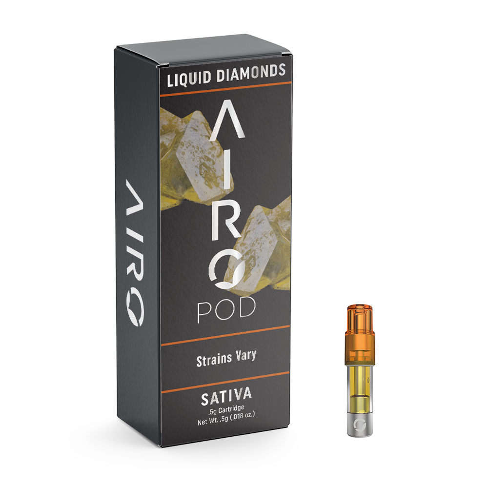 Photograph of product: Lemon Z x Red Velvet (Liquid Diamonds) - AiroPod Vape Cartridge