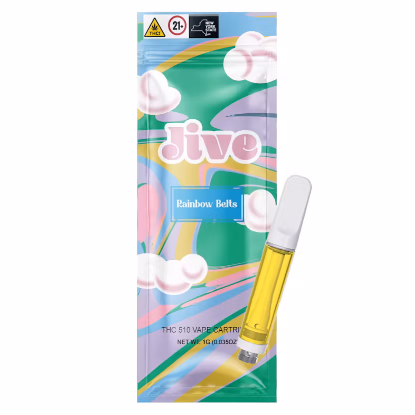 Photograph of product: Jive - Rainbow Belts (I) - 80.61% - Vape Cart